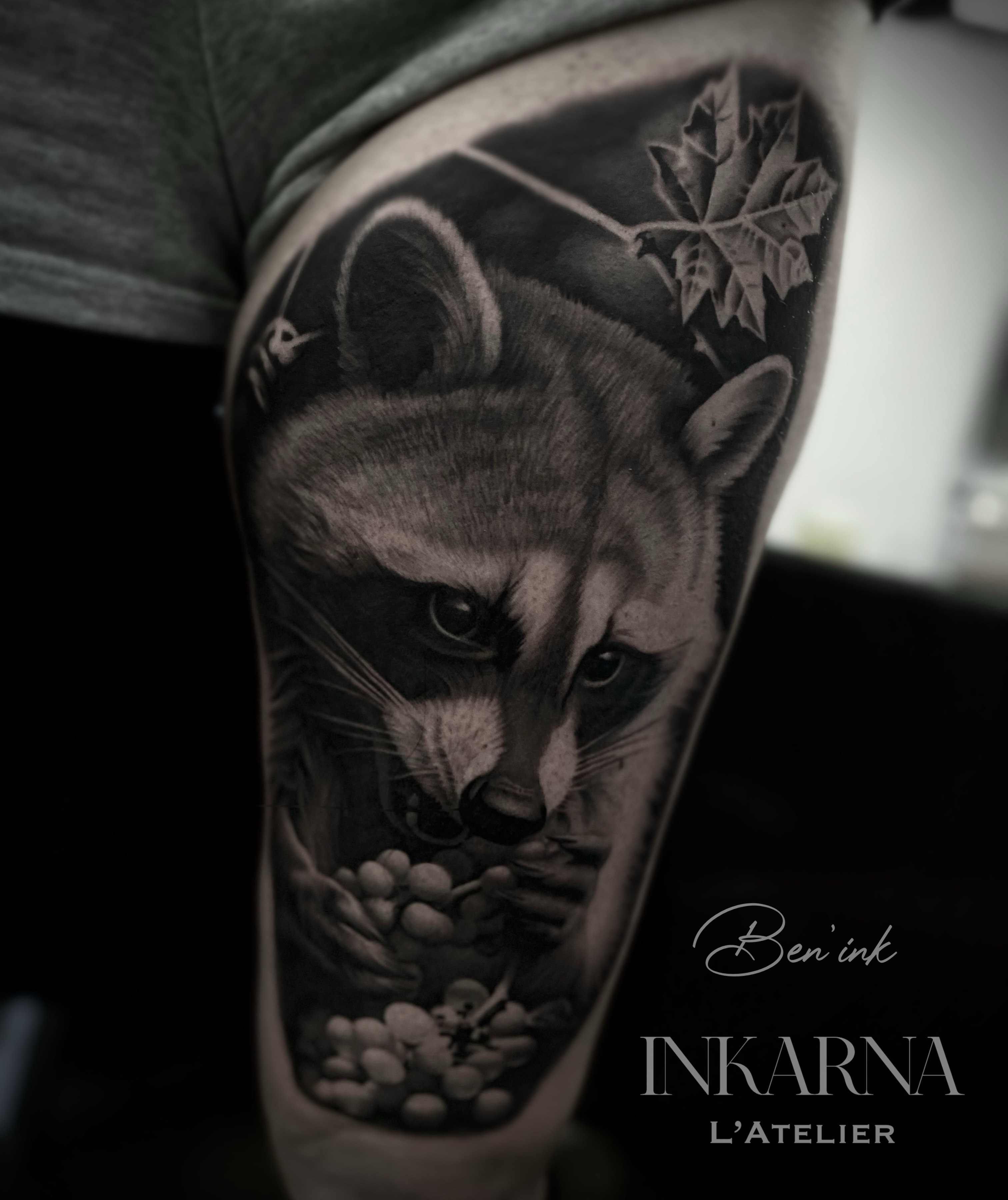 Le Goût des Souvenirs — tatouage par Ben INK